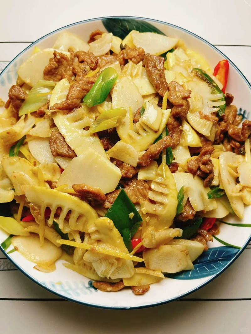 China bamboo shoot recipes