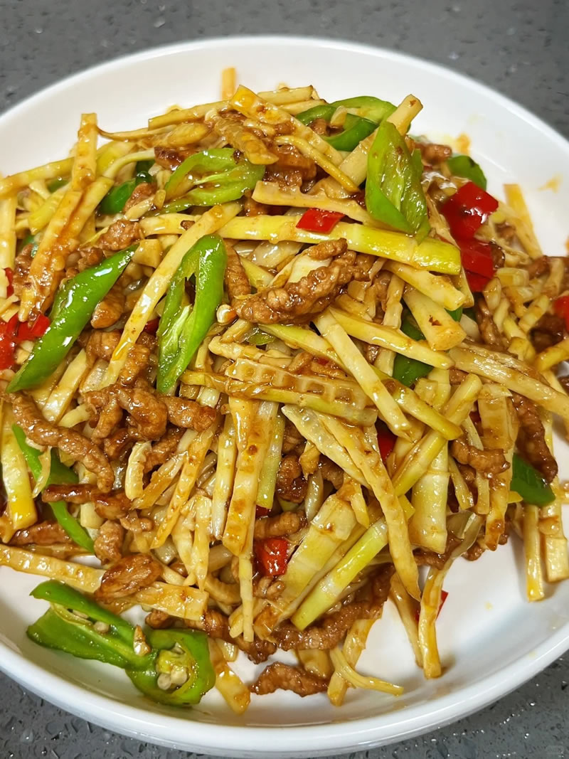 bamboo shoot stir fry