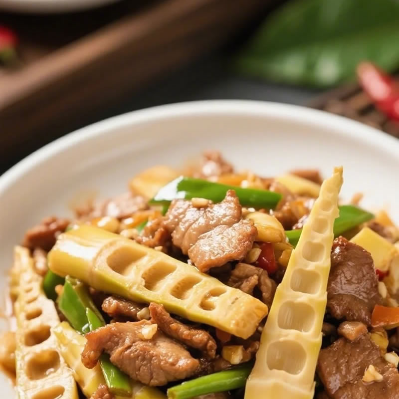 bamboo shoot stir fry