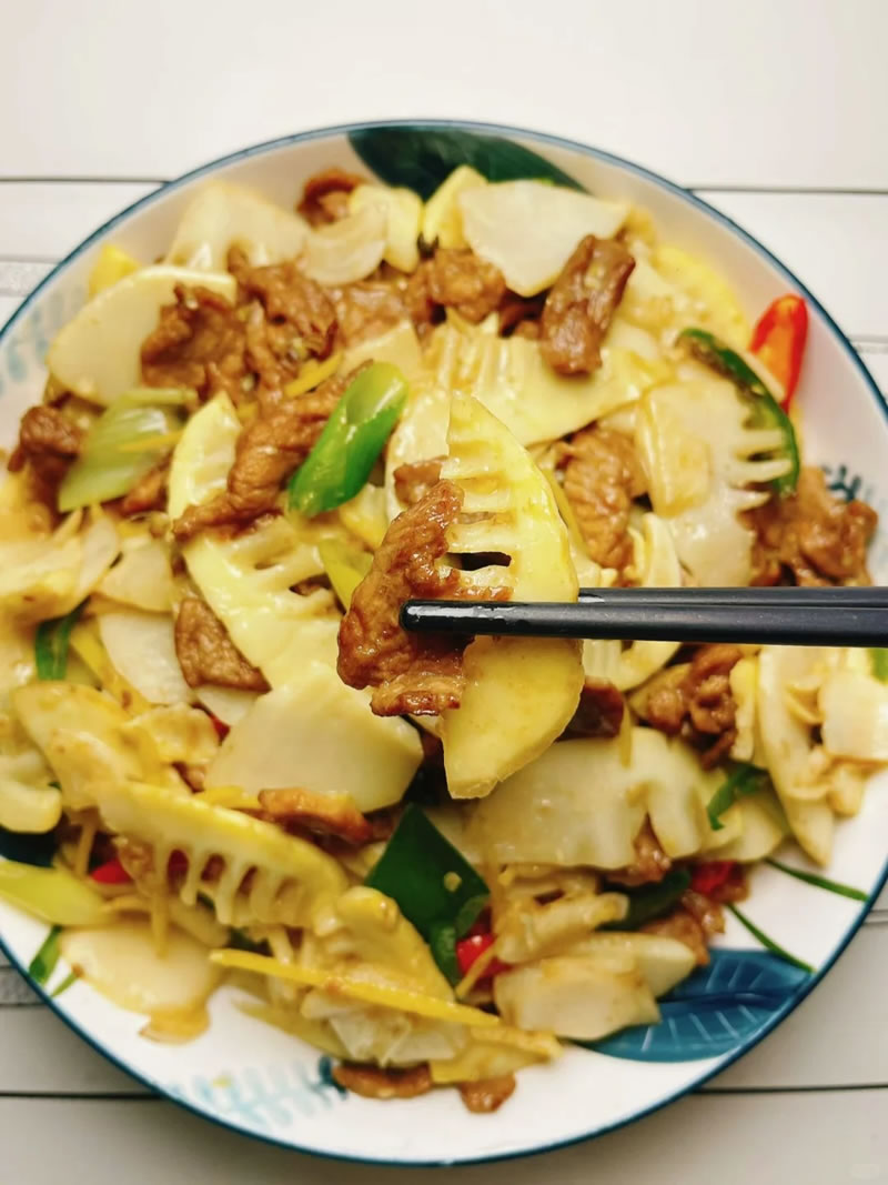 how to cook bamboo shoot