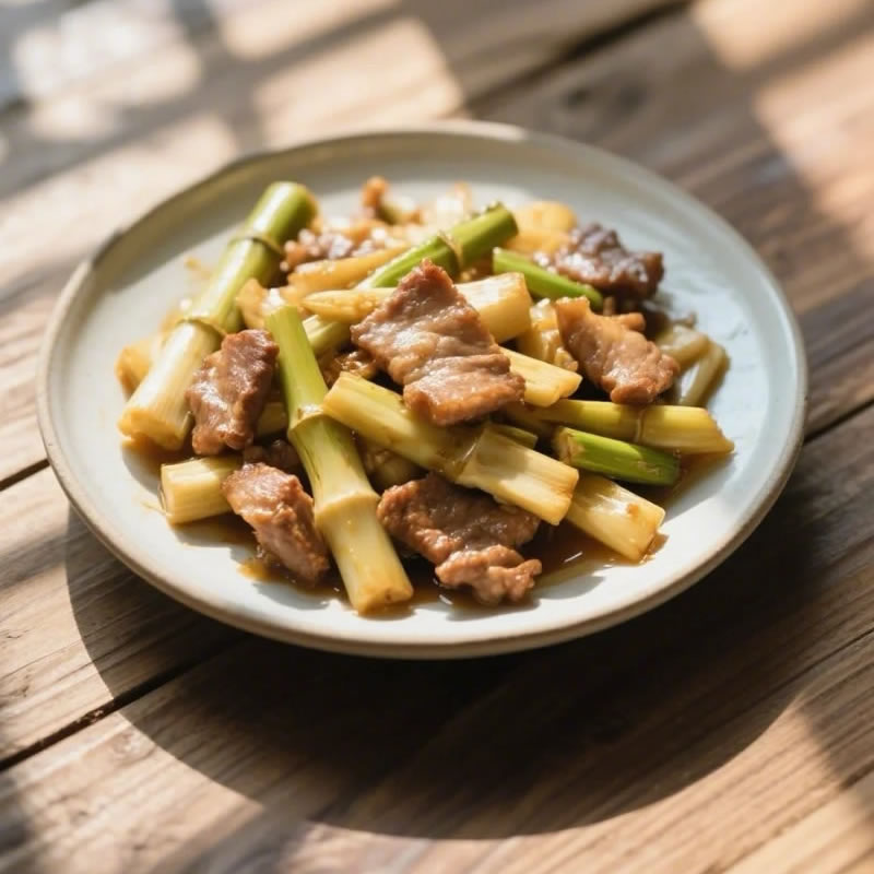 Stir-Fried Bamboo Shoots