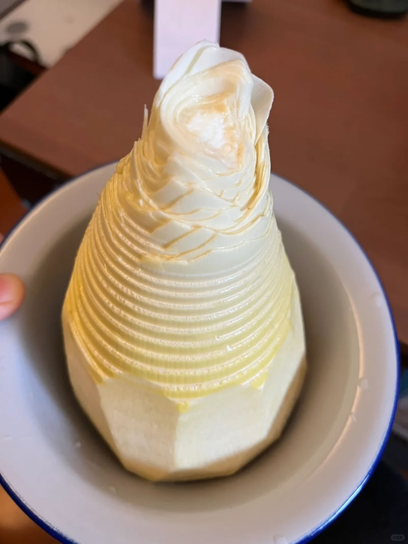 Winter bamboo shoot