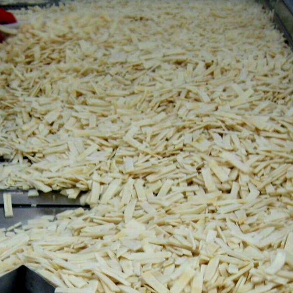 Raw bamboo shoots IQF Frozen