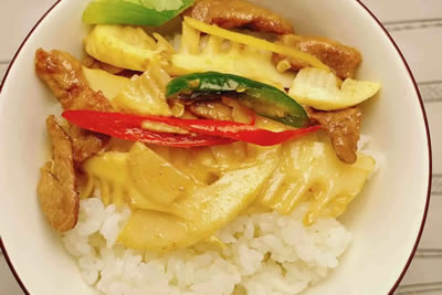 China bamboo shoot recipes