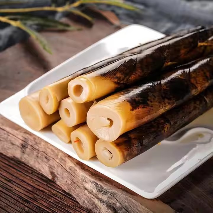 Pickled Pepper Crispy Bamboo Shoots canned food