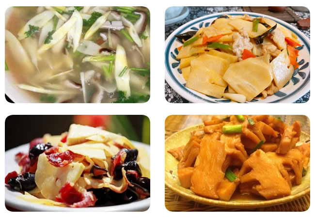 Moso bamboo shoots cooking